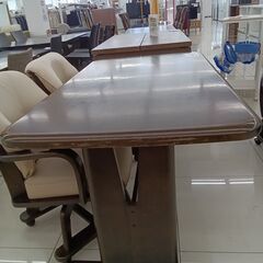 ★リユースのサカイ日立店★HJ7721 関家具 ダイニングセット ダークブラウン H70×D87×W150 クリーニング済み の画像