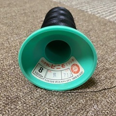 クラレ ビニモ Vinymo ミシン糸 #8 1000m 黒 LOT 711 レザークラフトの画像
