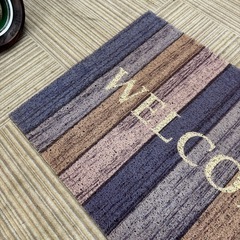 【未使用品‼️】90cm幅 玄関マット 屋外マット エントランスマット ウェルカムマットの画像