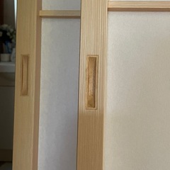 ◆新古品・障子枠　１枚１０００円　（４枚あります）の画像