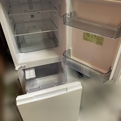 名)SHARP ノンフロン冷凍冷蔵庫　SJ-D15H-Wの画像