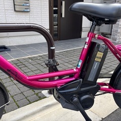 BRIDGESTONE 電動アシスト自転車 小軽自転車 前カゴあり
