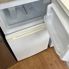 安心の6ヶ月保証付　オーヤマ　２ドア冷蔵庫　87L 2019年製　取りに来れる方限定！の画像