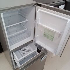 リユースのサカイ栃木店★ジモティ割あり★ AQUA 冷蔵庫 AQR-13K 126L  21年製 動作確認／クリーニング済み TC10642の画像