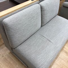 ★リユースのサカイ幸手店★SJ10428★ジモティ割あり★ ニトリ 2人用ソファー  W130×D77×H79 クリーニング済み の画像