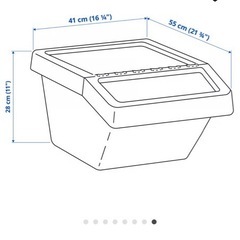 IKEA分別ゴミ箱 3つセット（sortera）の画像