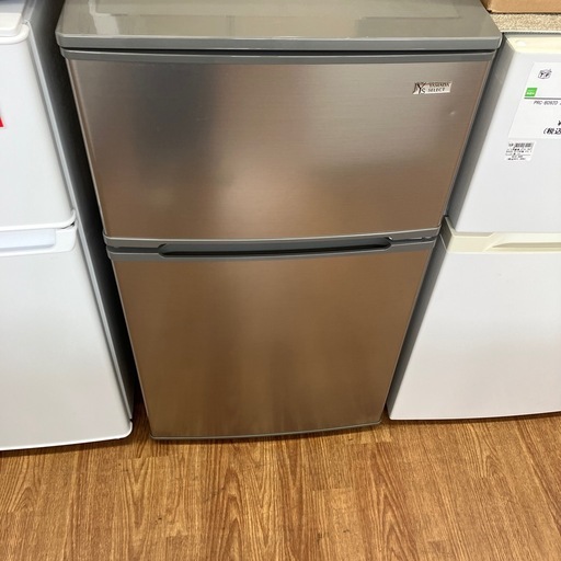 安心の6ヶ月保証付　YAMADA ２ドア冷蔵庫　90L 2020年製　取りに来れる方限定！