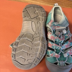 KEEN アウトドアスニーカー　18cmの画像