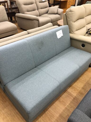 ★リユースのサカイ幸手店★SJ10202★ジモティ割あり★  ソファー 白 W150×D90×H100 クリーニング済み ☆リユースのサカイ幸手店☆SJ10202☆ジモティ割あり☆ ソファー 白