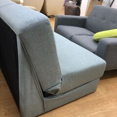 ★リユースのサカイ幸手店★SJ10429★ジモティ割あり★  収納付き2人用ソファー  W147×D75×H70 クリーニング済み の画像