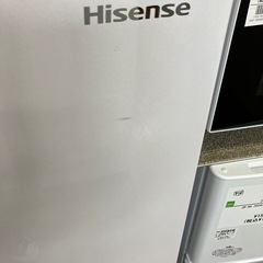 安心の6ヶ月保証付　Hisense 2ドア冷蔵庫　取りに来れる方限定！の画像