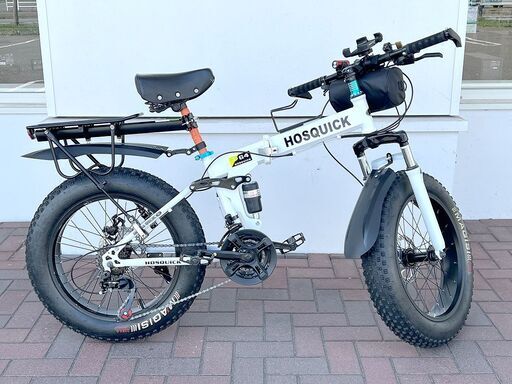 HOSQICK製　ファットバイク　折りたたみ自転車 HOSQICK製 ファットバイク 折りたたみ自転車 HOSQICK製 ファット