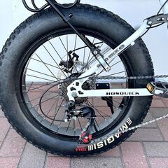 HOSQICK製　ファットバイク　折りたたみ自転車 北海道 千歳市/恵庭市 HOSQUICK G4 ファットバイク 折り畳み