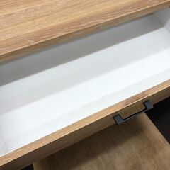 ★リユースのサカイ幸手店★SJ10431★ジモティ割あり★ サンウッディ カウンター  W115×D45×H86 クリーニング済み の画像