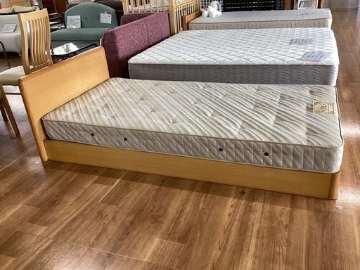 シングルベッド【町田市再生家具】　251691