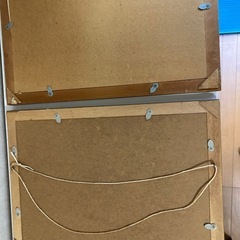 中古の額 2枚の画像