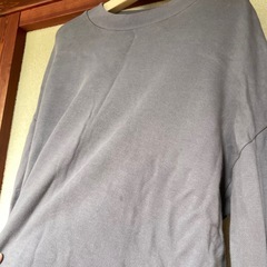 無印良品　スウェットトレーナー　チュニック丈　プルオーバーの画像