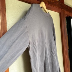 無印良品　スウェットトレーナー　チュニック丈　プルオーバーの画像
