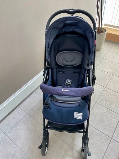 Pigeon ピジョン RUNFEE ランフィ RA7 BASIS デニム オート4輪ベビーカー