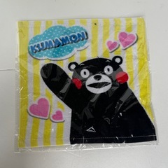 新品未開封　くまモン　ハンドタオルの画像