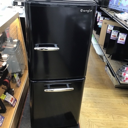 #I-38【ご来店頂ける方限定】E-angleの2ドア冷凍冷蔵庫です