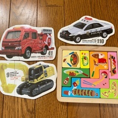 パズル　セット　アンパンマン　トーマス　木のおもちゃの画像