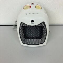 stp-3392　セラミックファンヒーター　軽量　ホワイト系　電気温風器　コンパクト　脱衣室暖房　電器ヒーター　白系の画像