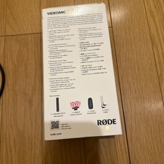 RODE 超小型オンカメラマイク VMICROII  の画像