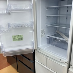 ★ジモティー割引10%★5ドア冷蔵庫/SHARP/SJ-X417J-W/2022年製/412L《尼崎市/リサイクルショップドリーム次屋店》の画像