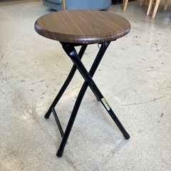 T2509-125 コーナン 折りたたみチェア ブラウン ブラウン キズ汚れ有りの画像