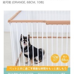 犬用ペットサークル、ペットゲージの画像