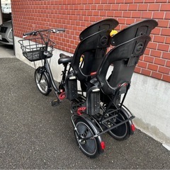 【値下げ！！】ふたご自転車　黒色の画像