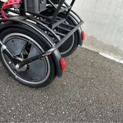 【値下げ！！】ふたご自転車　黒色の画像