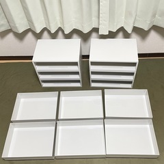 無印良品　収納ケース　引き出しセットの画像