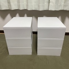 無印良品　収納ケース　引き出しセットの画像