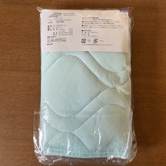まくらパッド✨まくらサイズ35cm×50cm・43cm×63cm兼用❗️接触冷感吸汗速乾Wデオドラントプラス(消臭・制菌加工）TOPVALUトップバリュ新品未開封❣️取り付け簡単ナイロン67％レーヨン33％ポリエステル100％水色の画像