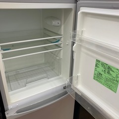 90分の無料軽トラック貸出サービス！【IRIS OHYAMA】2ドア冷蔵庫（IRSD-14A-S）のご紹介です!の画像
