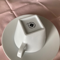 ネスプレッソコーヒーカップ&ソーサーセットの画像