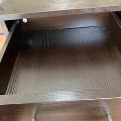 デスクキャビネット　収納引き出し棚の画像