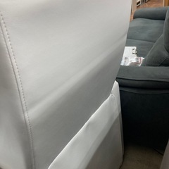 11/3 値下げ🤍1Pリクライニングソファ🤍1人掛け🤍レッグレスト連動🤍ホワイト🤍リラックス🤍2410の画像