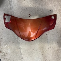 【ジャンク】アドレスv125s純正カウルセット　レッドの画像