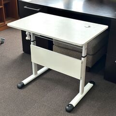 店頭引き渡し 中古 昇降デスク 手動式 机 テーブル パソコンデスク 家具の画像