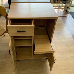 2枚扉キッチンカウンター【トレファク東久留米店】の画像