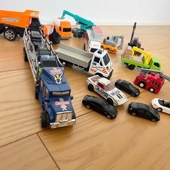 ミニカー　詰め合わせ　19台セット　働く　車の画像
