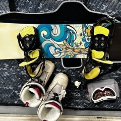 SALOMON スノーボードセットの画像