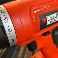 M2509-126 BLACK & DECKER 12V コードレス ドリル ドライバー EPC12 2012年製 動作確認済み キズ汚れ有りの画像