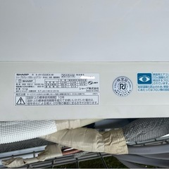 シャープ ルームエアコン AY-D22EX　2015年製の画像