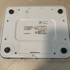 TANITA体重計※訳ありの画像
