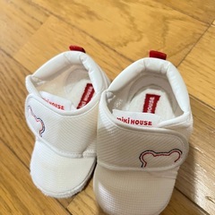 美品 ミキハウス ファーストシューズの画像
