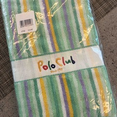 新品未開封　Polo Club  オーブンミトン＆キッチンフキン  フェイスタオル　の画像